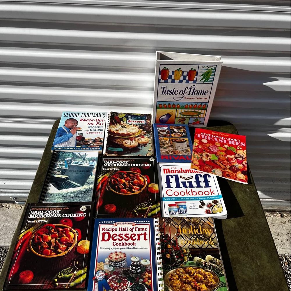 Group of Cook Books